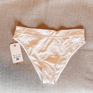 Billabong NWT Crystal Tides Jacquard Maui Rider Bikini Bottoms Size Small